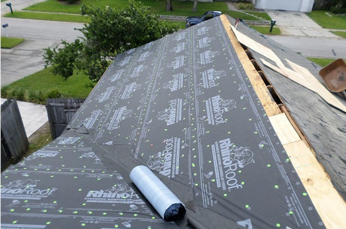 roof felt roofing repair underlayment rhino should put lyons